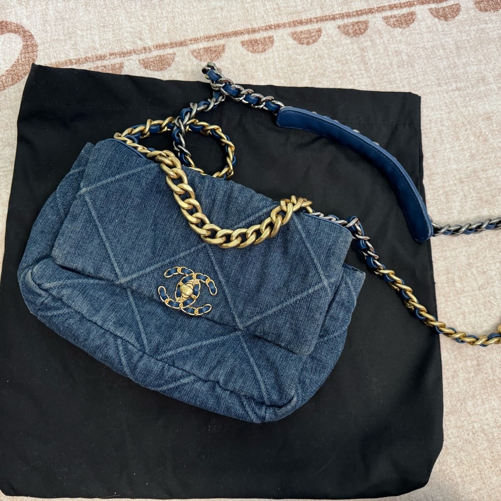 Chanel Denim 22 Crossbody bag
